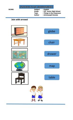 Things in the Classroom