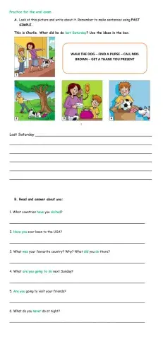 Revision for the oral exam