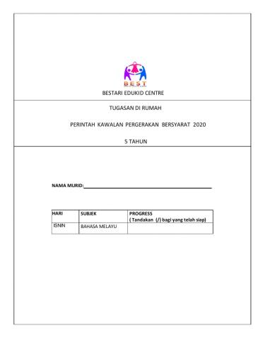 Tugasan pkpb bm (5tahun) 14.12.2020