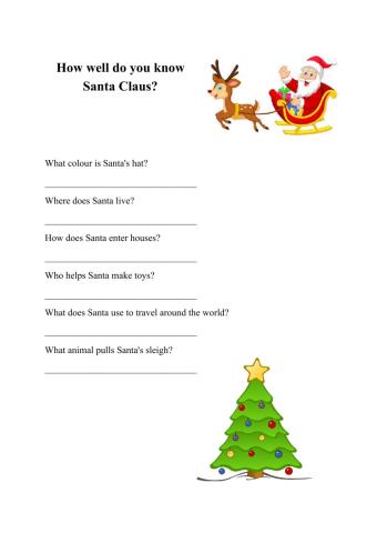 Santa Claus Quiz