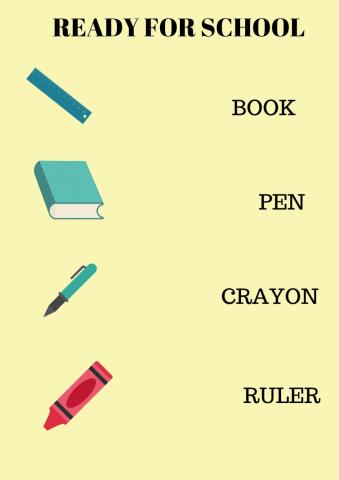 Classroom vocabulary