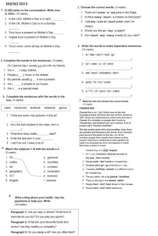 Revision end of year