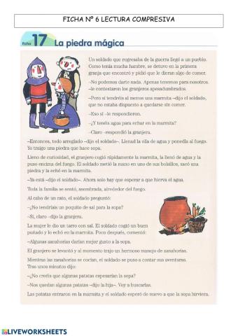 Comprender un cuento