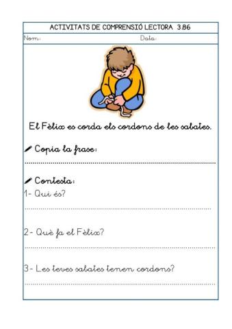 Comprensió lectora 11