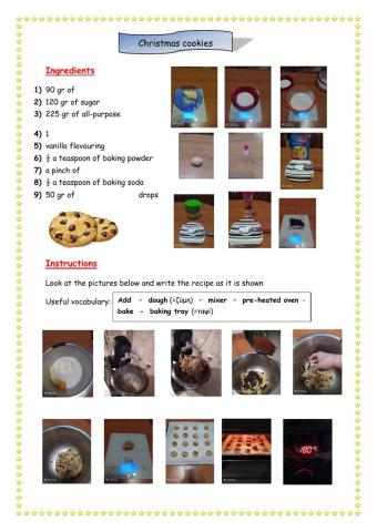 Christmas cookies recipe