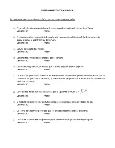 Fuerzas gravitatorias -1BGU -A--