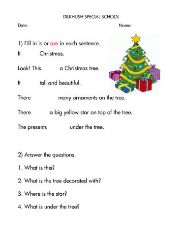 Christmas grammar