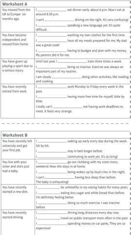 SO2 INT+ 7.3 used to - get used to