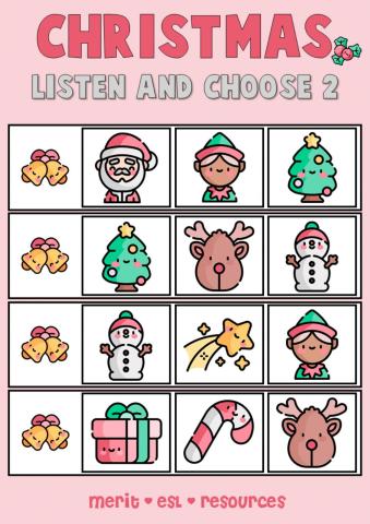 Christmas - Listen and choose 2