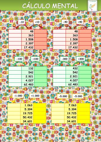 CÁLCULO MENTAL