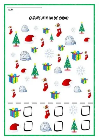 Quants n'hi ha de cada?