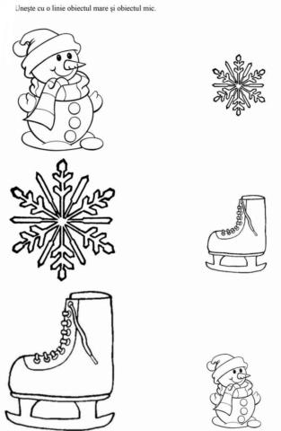 MARE - MIC (om de zapada, patine, fulg)