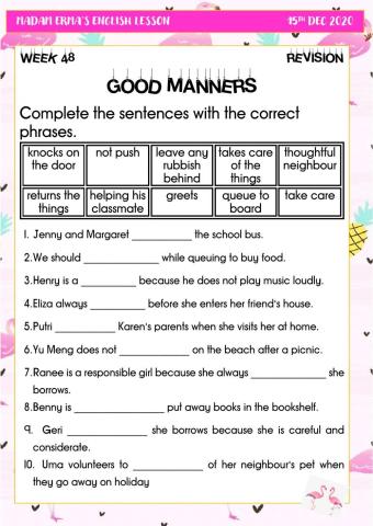 Good manners