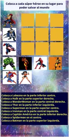 Funciones ejecutivas instrucciones