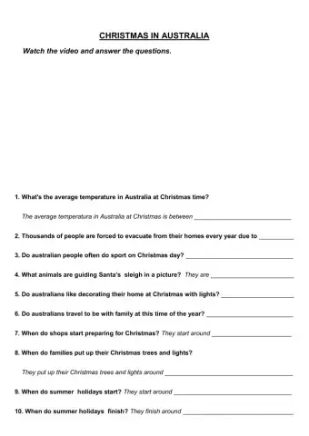 Christmas in Australia