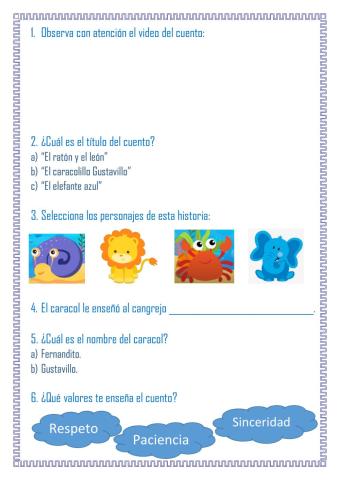 El caracolillo Gustavillo