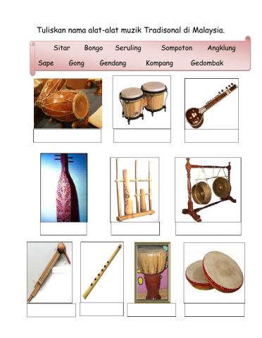 Alat muzik tradisional malaysia