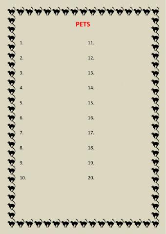 Pets