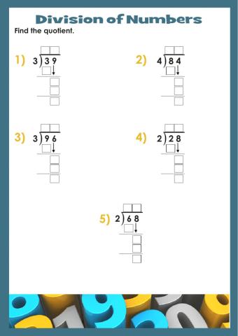 Division of Numbers