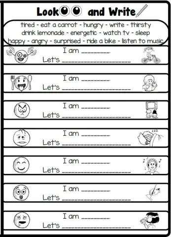 3.4. Feelings & Action Verbs