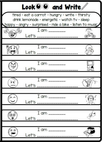 3.4. Feelings & Action Verbs