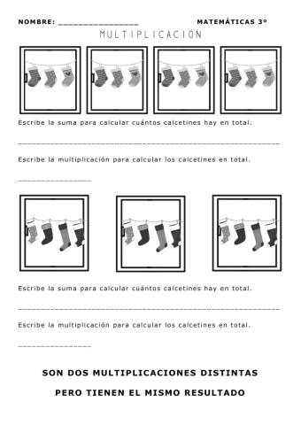 Multiplicación y suma