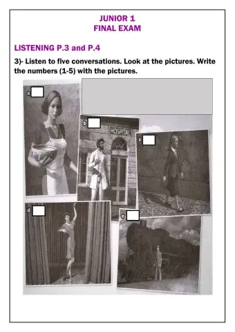 Listening comprehension