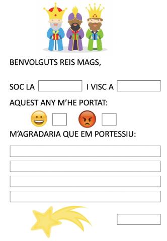 Carta als reis Mags
