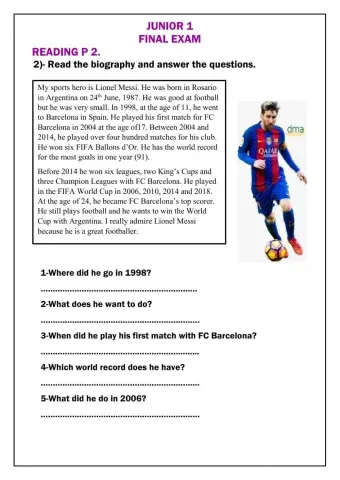 Read and anwer the questions