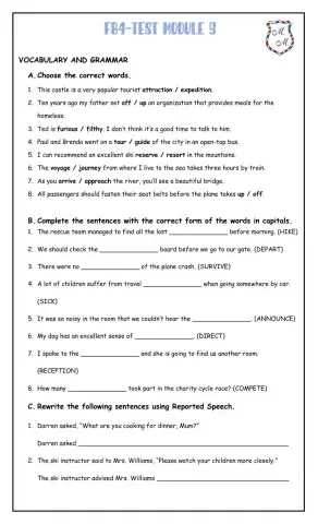 Full Blast 4 - Test Module 5