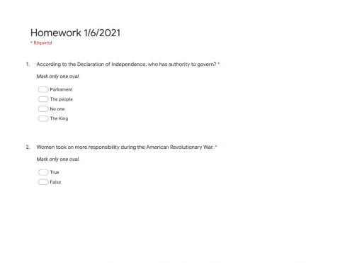 Virginia Studies Homework 1-6-2021