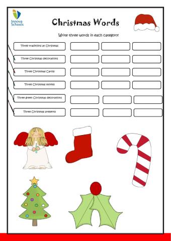 Christmas Words
