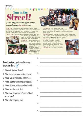 CP7 Reading Practice