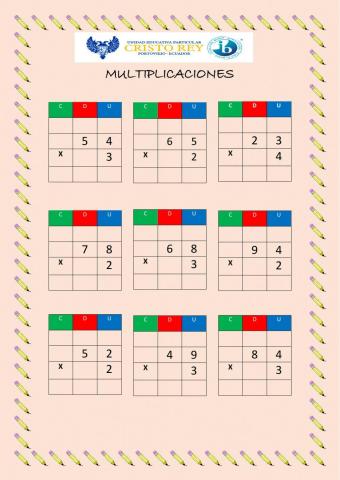 Multiplicaciones