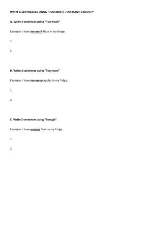 CP7 Writing Practice