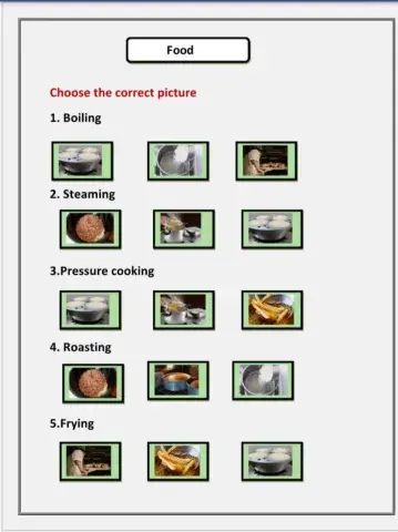 Cooking methids