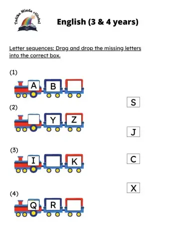 English 3 & 4 Years: Transportation 2
