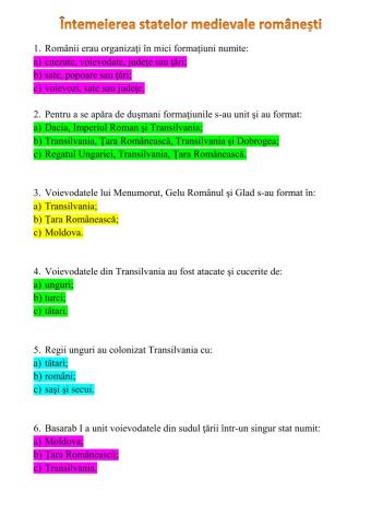 Intemeietorii statelor medievale