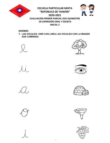 Evaluacion Expresion Oral y Escrito