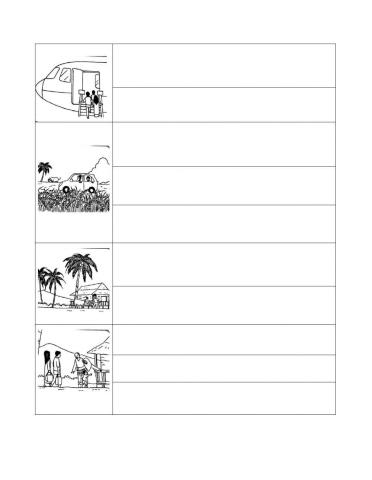 Rearrange sentences into paragraphs Y3B pg58