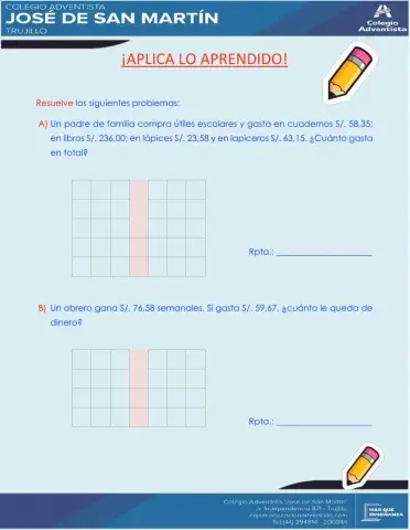 Problemas con números decimales