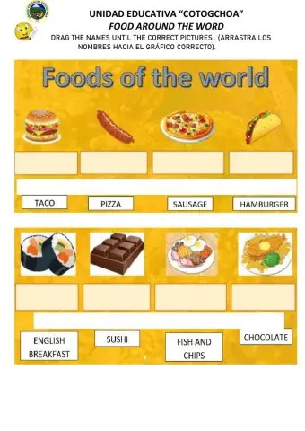 Food around the world