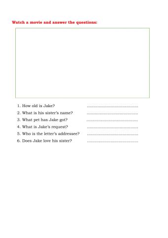 Listening comprehension - Mrs Claus