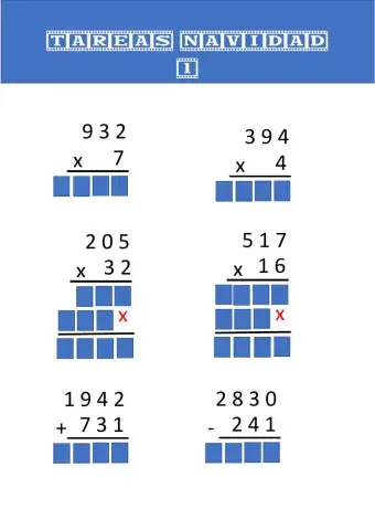 Operaciones suma resta multiplicación