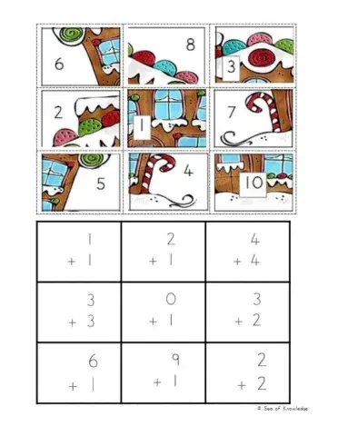 Rompecabezas de sumas