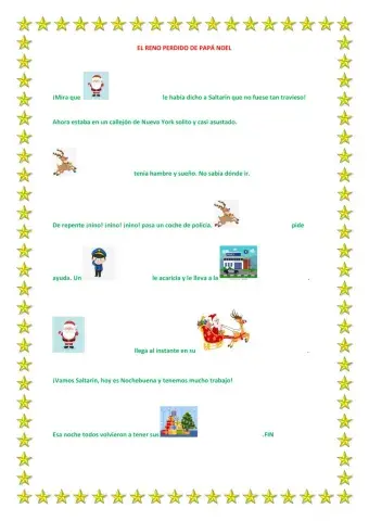 El reno perdido de Papá Noel