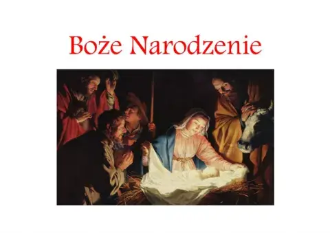Boże Narodzenie część 1