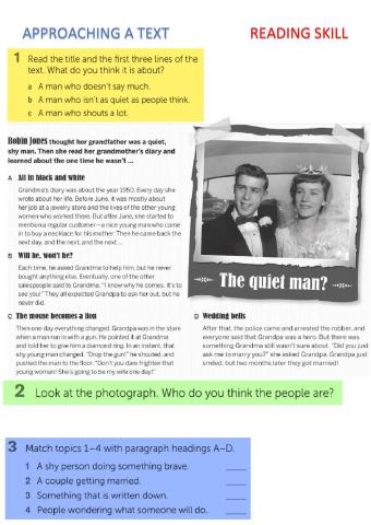 Reading: the quiet man?