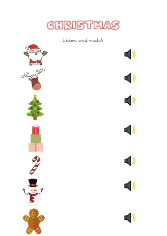 Christmas vocabulary