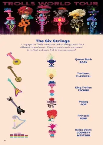 Trolls 2 - mix of activities